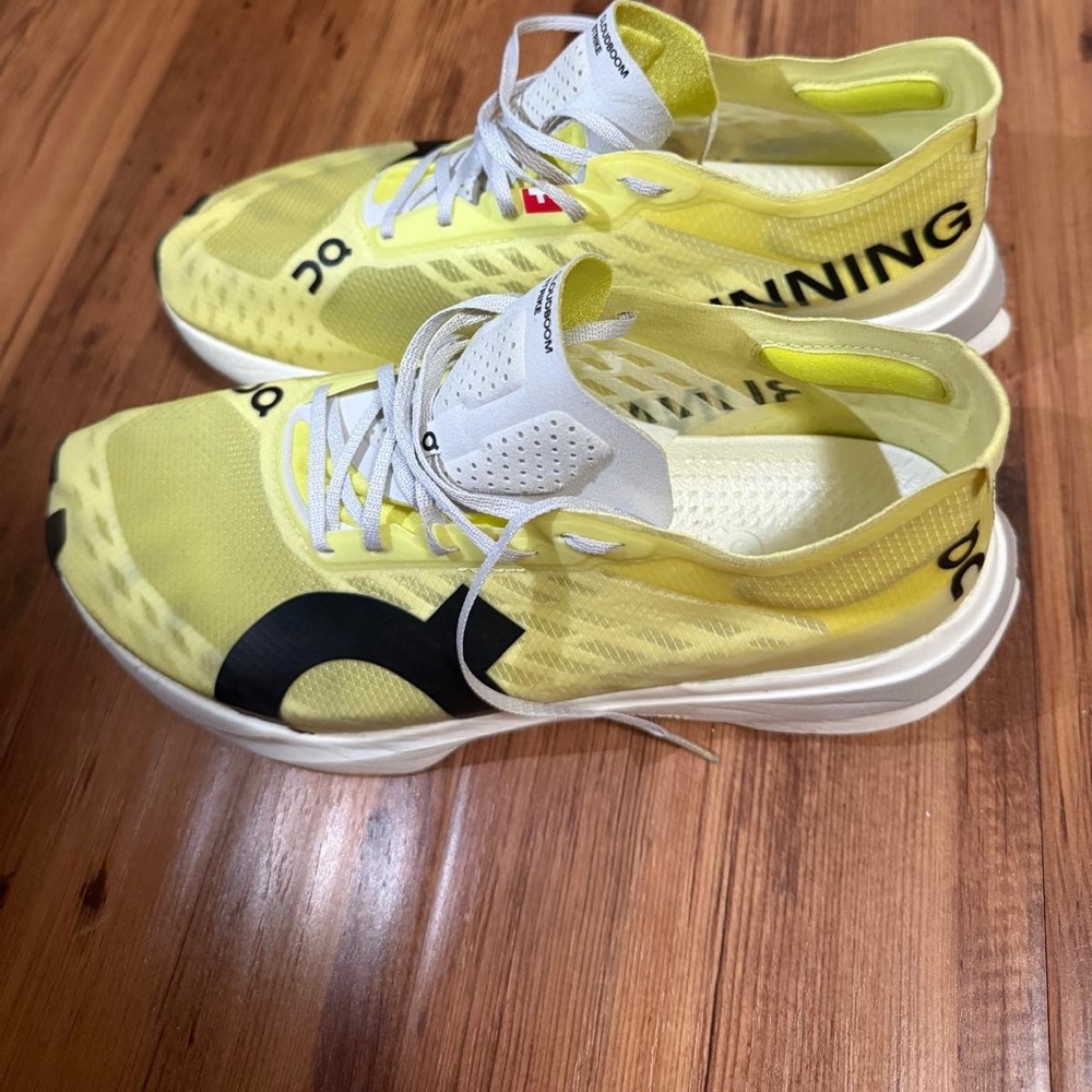 On Running Men's Vibrant Yellow Sneakers